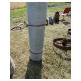 Galvanized tubing 48 tall 12 diameter