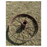 27 inch cast-iron wheel
