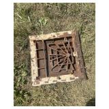 12 x 12 heat vent cast iron