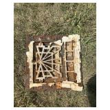 12 x 12 cast-iron heat vent