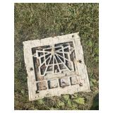 12 x 12 cast-iron heat vent