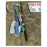Skis and mops
