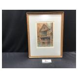 Gods providence house etching