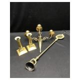 Candlestick and snuffer