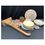 Copper scraps and art materials