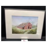 Red Barn by Dan Cross