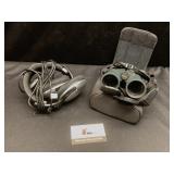 Nikon Monarch Binoculars and headphones