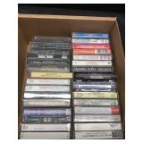 Assortment of cassette tapes