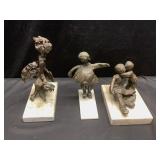 Bronze Sculptures - one broken
