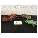 Metal Toy Tractor Implements