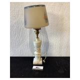 Lamp with Glass Lamp Shade