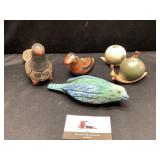 Birds and salt and pepper shakers