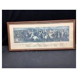 Pilgrims to Canterbury print