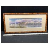 Grand watercolor Avignon.