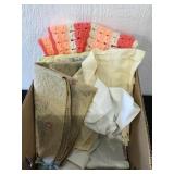 Assortment of linens