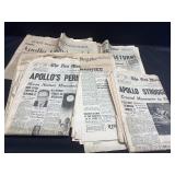 Vintage newspapers
