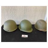 Helmets - 1 is metal