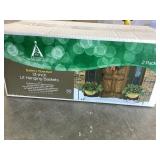 Battery Operated Christmas Hanging Baskets