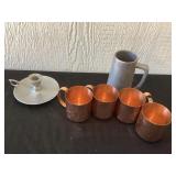 Copper Mugs and misc
