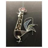 Stain Glass Rooster