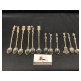 12 Demitasse Italy Spoons