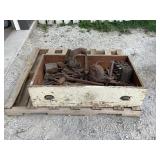 Wood drawer with misc tools