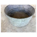 Galvanized Washtub