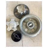 Chevy Wheel Centers