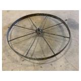 One 24" Steel Wheel
