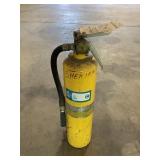 Yellow Fire Extinguisher