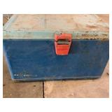 Vintage Skylander Metal Cooler