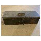 Metal Tool Box w/ Misc Sockets
