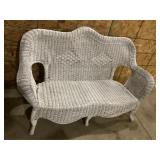 Wicker Love Seat