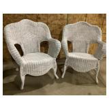Pair of Wicker Chairs