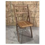Wood Folding Chair