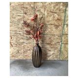 Vase and floral decor