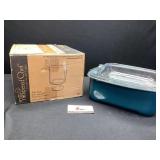 Pampered Chef Trifle Bowl & Misc Pan