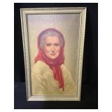 Framed Artwork- Lady