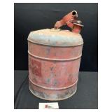Galvanized Gas Can