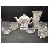 Teapot & Glassware
