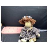 Metal ironing Board & Doll