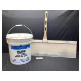 Bucket of Sand & Scraper