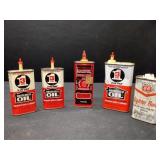 Misc Oil Tins