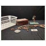 Pocket Tackle Box, Lunch Box & Metal Decor