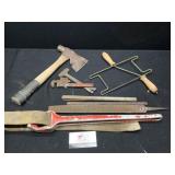 Hatchet, Wood Files & Misc Tools