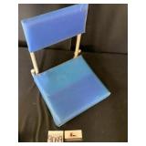 Blue Stadium Seat