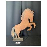 Steel Horse Cut out Decor
