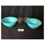 Pyrex Measuring Cups & Mixing Bowls