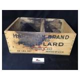 Harrison Brand Wood Crate