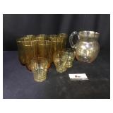 Vintage Glasses & Pitcher